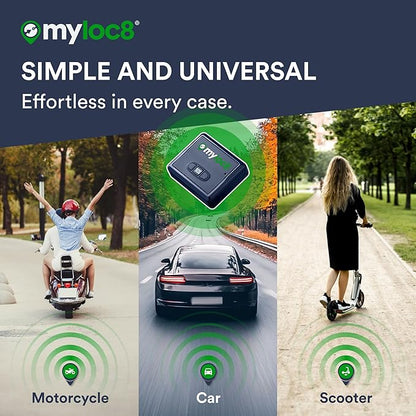 GPS Tracker for Vehicles with Magnet – 4G LTE Real-Time Location Device with App, Long Life Battery – Anti-Theft GPS Tracker for Car, Motorcycle, Scooter, Bike (Subscription Required)