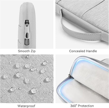 Omnpak for 13.6 inch MacBook Air Case Sleeve Compatible with MacBook 13 inch, 14-inch New MacBook Pro M5/M4/M3/M2/M1 Pro/Max, Water Repellent Laptop Case with Handle