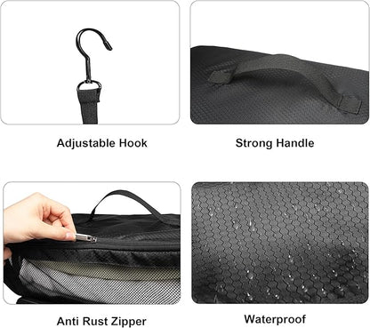 Suitcase Organizer Travel Bags Organizer for Luggage Compression Hanging Packing Cubes for Travel Carry on Closet (Bag Only)