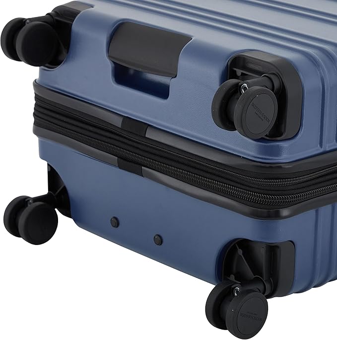 SCOTCH & SODA Rotterdam Expandable Hardside Luggage, Ocean Blue, 3 Piece Set