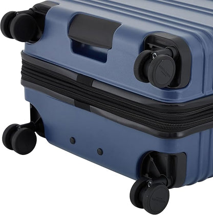 SCOTCH & SODA Rotterdam Expandable Hardside Luggage, Ocean Blue, 3 Piece Set