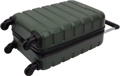 Wrangler 20" Spinner Carry-On Luggage, Deep Depth