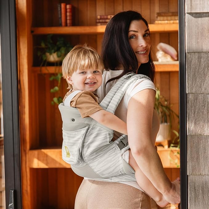 LÍLLÉbaby 3-in-1 Ergonomic CarryOn Airflow Toddler Carrier with Lumbar Support & Breathable Mesh Lining (25-60 lbs), Supportive & Comfortable, Multi-Position Carrying for Hiking & Travel (Marble)