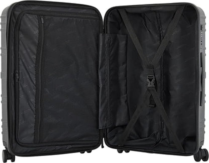 SCOTCH & SODA Rotterdam Expandable Hardside Luggage, Black, 3 Piece Set