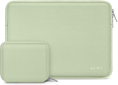 MOSISO Laptop Case 13 inch, 13 inch Laptop Sleeve Bag Compatible with MacBook Air 13 M4 M3 M2 M1 2025-2018 / Pro 13 M2 M1 2025-2016, Neoprene Computer Sleeve Bag with Small Case, Sage Green