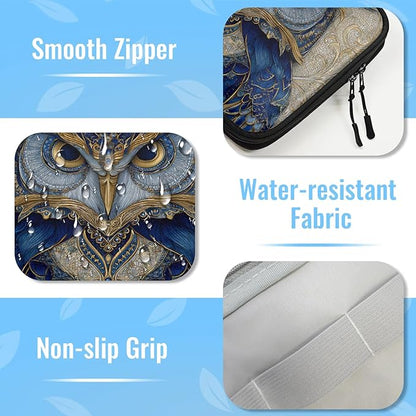 Cable Organizer Ethnic Owl Bird Electronics Travel Organizer Case Tech Accessories Pouch Waterproof Cord Storage Bag for Power Bank Charger Phone Earphone