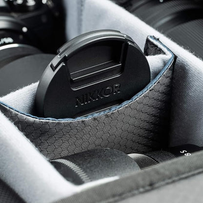 Think Tank FocusPoint 30L RollTop Camera Backpack - Golden Hour: Expandable Travel & Camera Backpack with Laptop Sleeve, Quick Side and Back Access, Rain Cover – Versatile Photography & Travel Bag
