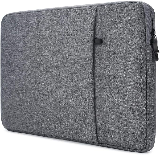 NIDOO 13-14 inch Laptop Sleeve Case Protective Computer Cover for 14" MacBook Pro M4 M3 M2 M1 / 14.4" Surface Laptop Studio/ThinkPad X1 Carbon / P14s T14 L14 E14 / HP, Dark Grey