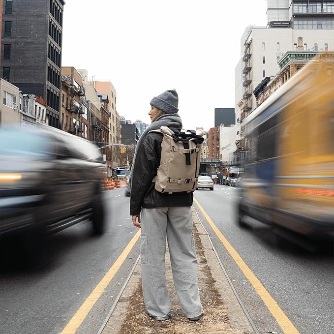 WANDRD All New PRVKE EDC Backpack: Everyday Carry Travel Backpack with Quick Laptop Access, Rolltop Expansion