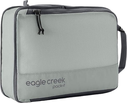 Eagle Creek Pack-It Isolate Compression Cube - Lightweight Compression Cube for Optimizing Luggage Space - Easy-Grab Zipper - Convenient Top Handle - Recycled Materials - Small