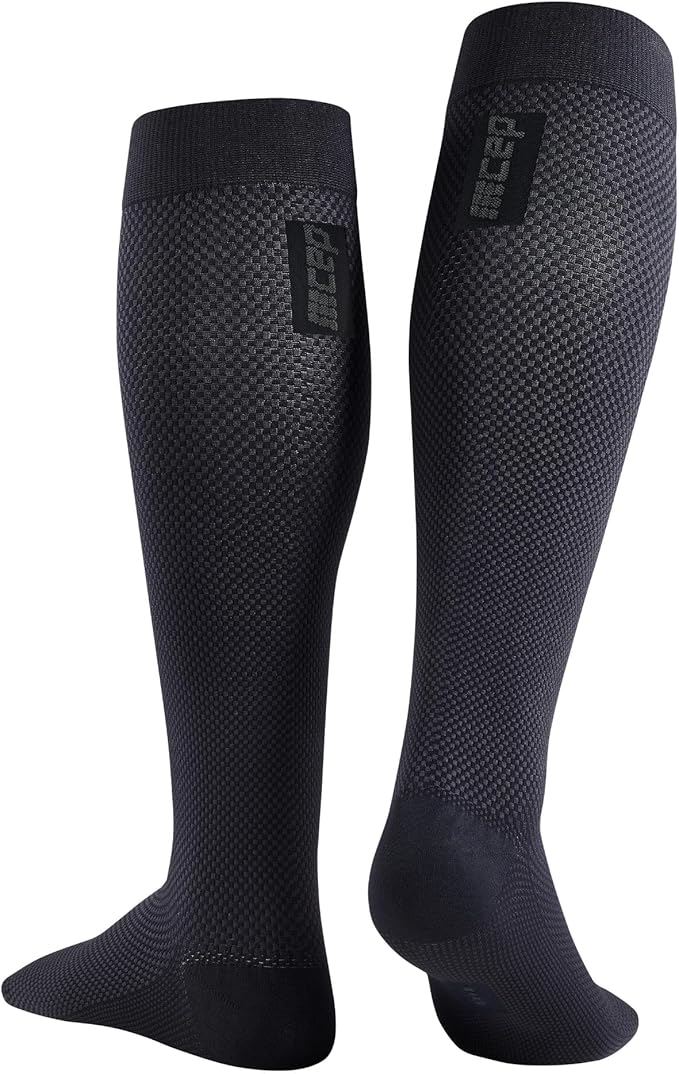 CEP Men’s Allday Knee High Compression Wool Socks - Business, Dress, Travel Long Socks