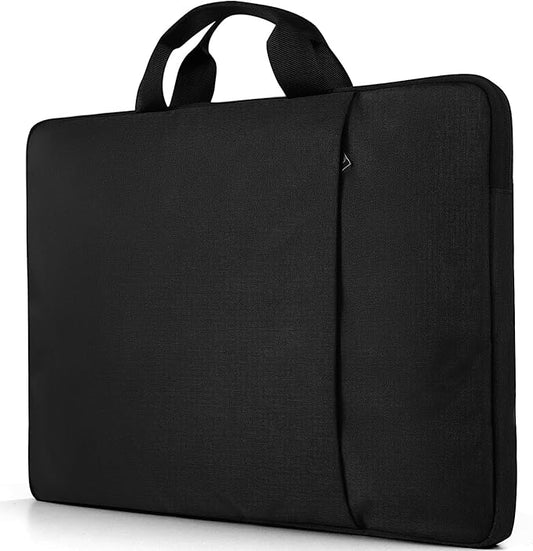 EVICIV Laptop Sleeve Case 19 inch, 360° Protective Handbags Portable Computer Cover Bag with Pocket Zipper for 17-19 inch Portable Monitor Laptop Notebook PC Books (Black)
