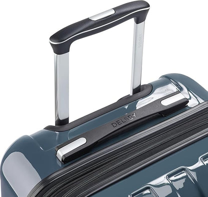 DELSEY PARIS Helium Aero Hardside Expandable Luggage with Spinner Wheels, Orion Blue, Carry-On 21 Inch