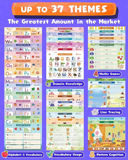 Search and Find Book and Handwriting Practice Books Set, More Than 50+ Preschool Learning Activities for Toddler and Kids 3-8, Travel Games for Road Trip Car Airplane
