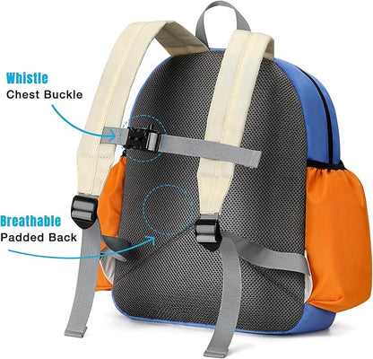 STEAMEDBUN Toddler Backpack for Boys 2-4: Preschool Kindergarten Backpacks - 12 inch Daycare Backpack
