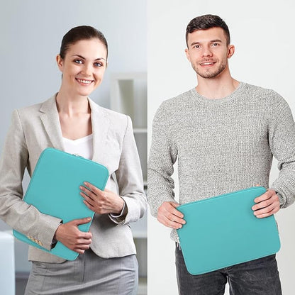 RAINYEAR 16 Inch Laptop Sleeve Protective Soft Case Padded Zipper Cover Bag Specially Compatible with 16" MacBook Pro M1 M2 M3 M4 Pro/Max A2141 A2485 A2780 A2991 A3403 A3186 (Blue)