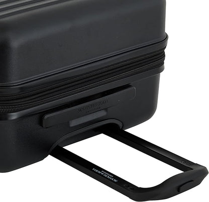SCOTCH & SODA Rotterdam Expandable Hardside Luggage, Black, 3 Piece Set