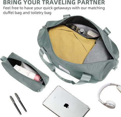 LARVENDER Luggage Sets 5 Piece, PP Hardshell Suitcase Set, Carry on Luggage Set, Expandable Travel Luggage Set with TSA Lock, Large Suitcase with Spinner Wheels for Women Men(GREY/20/24/28/DB/TB)