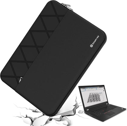 Smatree 17.3 inch Laptop Sleeve for Lenovo Legion 5 Gaming Laptop, for ThinkPad P17 Gen 2, 17 inch Protective Computer Case with Accessory Pocket, YKK Zipper, Patented Super Corner Design (E813)