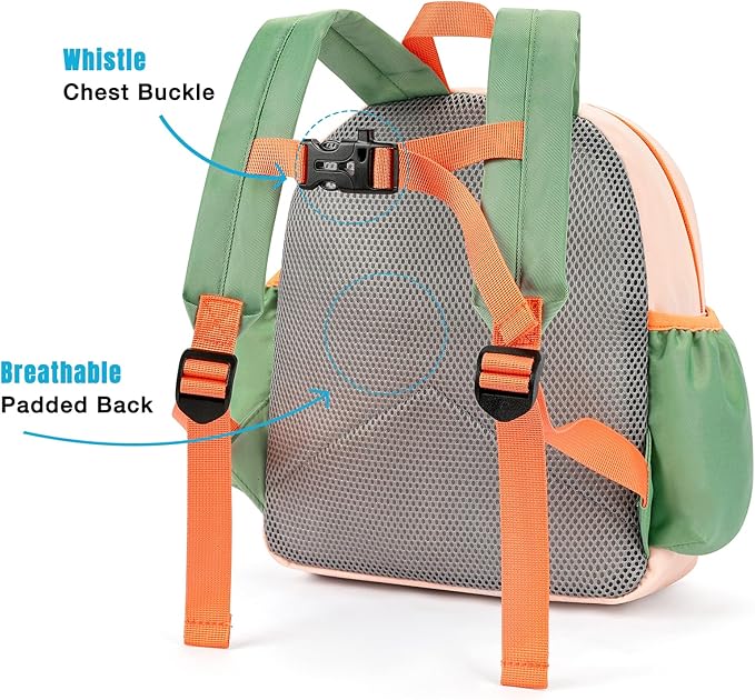 STEAMEDBUN Toddler Backpack for Girls 2-4: Kids Backpack Boys Girls - Preschool Kindergarten Daycare Backpacks - 12 inch