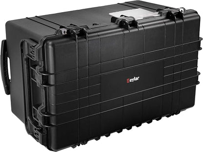 Eylar XXXL 32" Transport Roller Gear, Camera, Tools, Equipment Hard Case Waterproof w/Foam (Black)