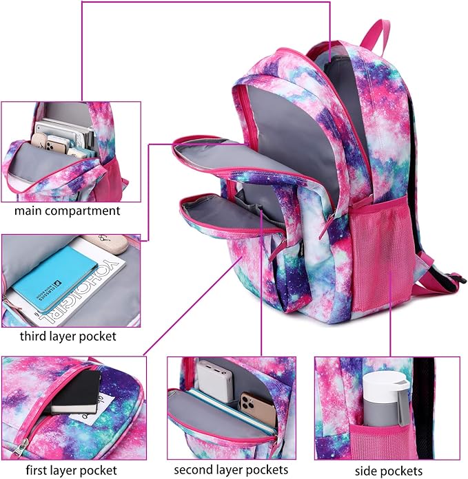 abshoo Classical Basic Travel Backpack For School Water Resistant Bookbag