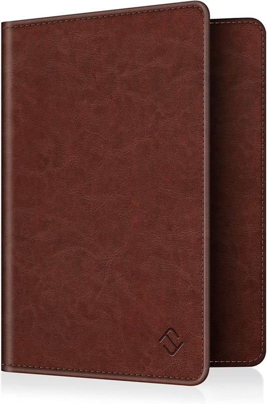 FINTIE Passport Holder, Slim Travel Wallet RFID Blocking Card Case Cover Passport Cover Protector Essentials with Credit Card Slots for Women/Men