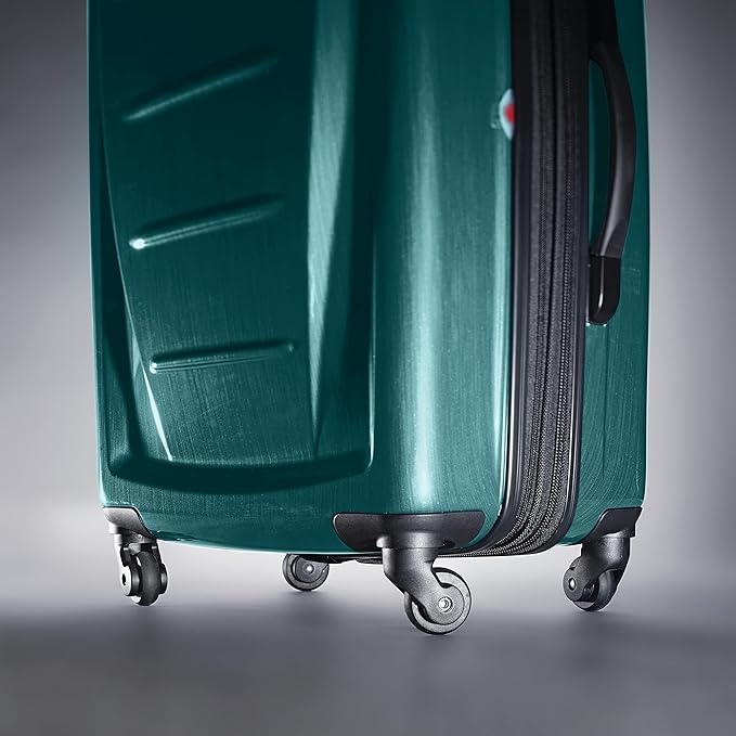 Samsonite Winfield 2 Hardside Luggage with Spinner Wheels, 2-Piece Set (20/28), Cactus Green