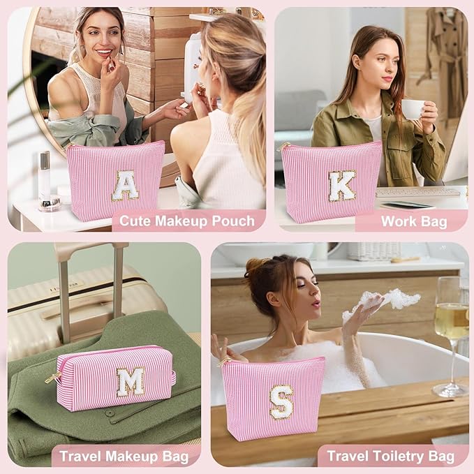 YOOLIFE Christmas Gifts For Teenage Girls Birthday Gift for Girls Makeup Bag Cosmetic Bag Teacher Gifts for 3 4 5 6 7 8 9 10 11 12 13 Year Old Girl Christmas Gift For Women G