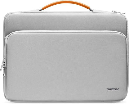 tomtoc 360 Protective Laptop Carrying Case compatible with 14-inch MacBook Pro M5/M4/M3/M2/M1 Pro/Max A3434 A3112 A3401 A3185 2025-2021, 12.9-13 Inch iPad Pro/Air, Water-Resistant Accessory Sleeve Bag