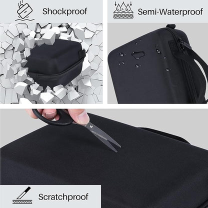 Storage Case Compatible with Canon EOS Rebel T7 / T7i / R100 / R50 / R5 / R6 Mark II / R7 / R8 / 90D / 5D Mark IV Camera