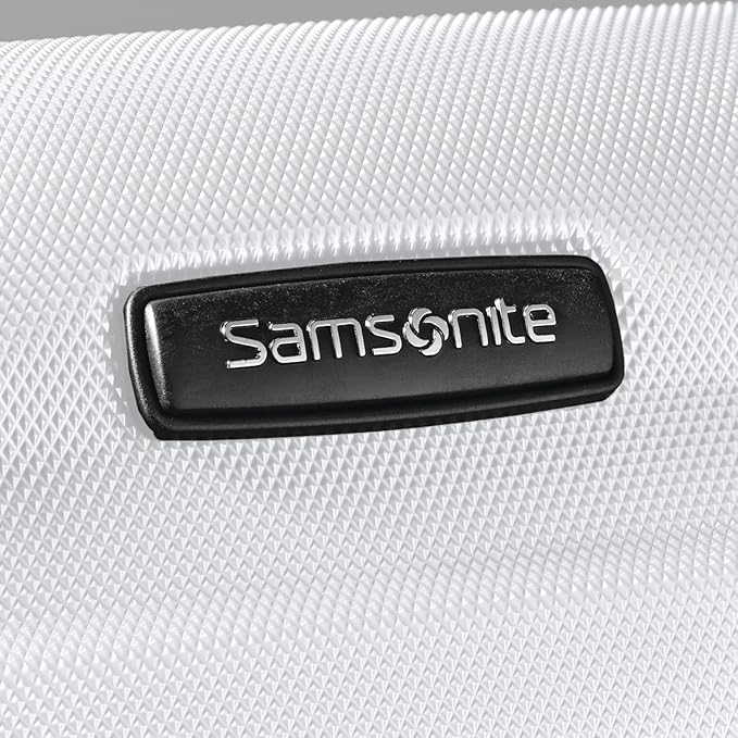 Samsonite Omni PC Hardside Expandable Luggage with Spinner Wheels, Carry-On 20-Inch, White