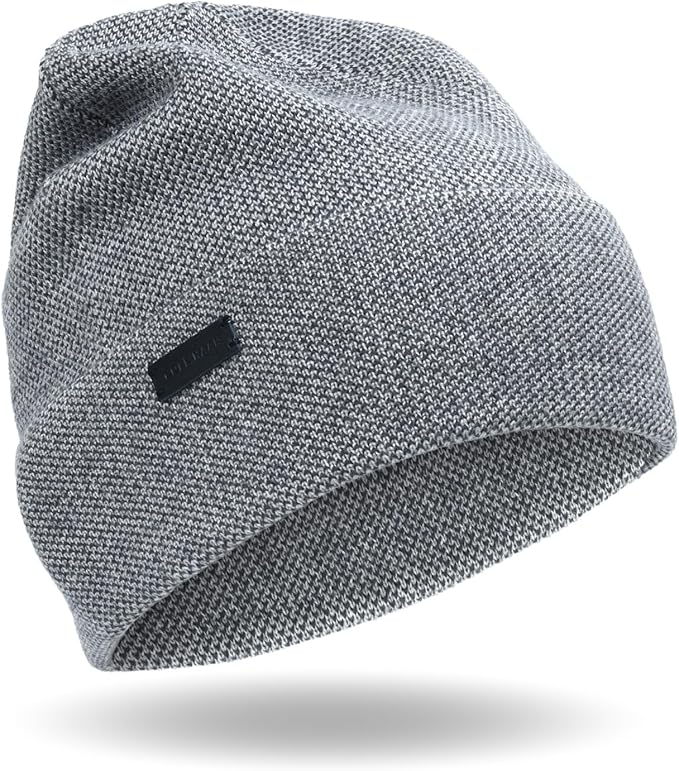 Cole Haan Men's Heritage Rib Cuff Wool Beanie Hat, One Size