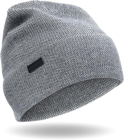 Cole Haan Men's Heritage Rib Cuff Wool Beanie Hat, One Size