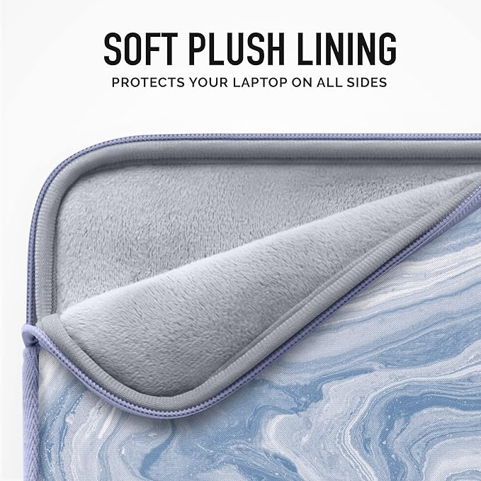 Vandel MacBook Air 13 inch Laptop Sleeve, Fits 13-13.3 inch Laptops: Neoprene MacBook Air & Pro Case, Chromebook, HP Soft Cover | Thin Computer Carrying Bag, Blue Mac (M1 & M2) Pouch