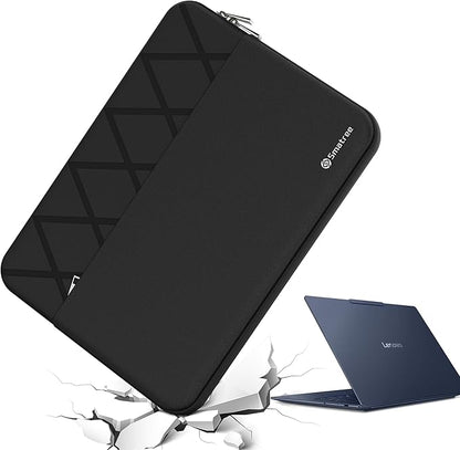 Smatree 14 inch Laptop Sleeve for Lenovo Yoga Slim 7 Gen 8/7x Copilot+PC, for Yoga 9i 2 in 1/Pro 7, for 14e Chromebook Gen 2, for IdeaPad Slim 3 Chromebook, Laptop Case with Pocket,YKK Zipper(E415)