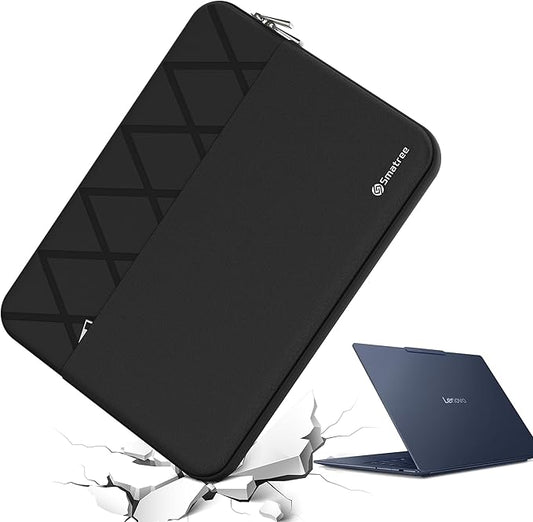 Smatree 14 inch Laptop Sleeve for Lenovo Yoga Slim 7 Gen 8/7x Copilot+PC, for Yoga 9i 2 in 1/Pro 7, for 14e Chromebook Gen 2, for IdeaPad Slim 3 Chromebook, Laptop Case with Pocket,YKK Zipper(E415)