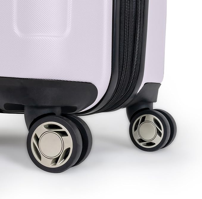 Kenneth Cole REACTION Renegade Luggage Expandable 8-Wheel Spinner Lightweight Hardside Suitcase, Orchid Ice, 28-Inch Checked