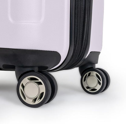 Kenneth Cole REACTION Renegade Luggage Expandable 8-Wheel Spinner Lightweight Hardside Suitcase, Orchid Ice, 28-Inch Checked
