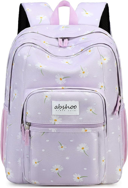abshoo Classical Basic Travel Backpack For School Water Resistant Bookbag