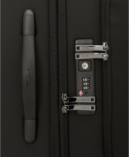 TUMI - Voyageur Leger 4 Wheeled Luggage - Women's Lightweight and Spacious, Sleek Silhouette, Durable Premium Suitcase - 26" Short Trip Expandable Packing Case, Black with Gunmetal Hardware