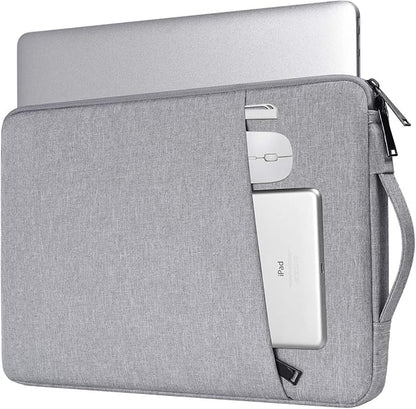 17.3 Inch Laptop Case Bag for HP 17.3 / Envy 17 17t/ Pavilion 17, Acer Nitro 5, Lenovo IdeaPad 3 17, ASUS VivoBook Pro 17 Carrying Protective Case(Light Grey)
