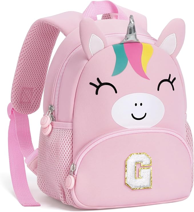 YOOLIFE Backpack for Toddler - Toddler Gifts for Kids, Pink School Unicorn Backpack for Kids | 2-4 Year Old Toddlers Kid Birthday Gift Pink G