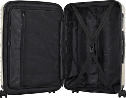 SCOTCH & SODA Rotterdam Expandable Hardside Luggage, Travertine, 3 Piece Set
