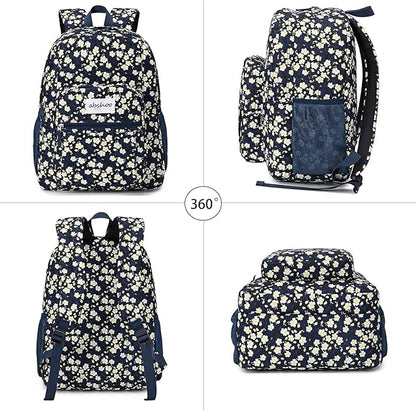 abshoo Classical Basic Travel Backpack For School Water Resistant Bookbag