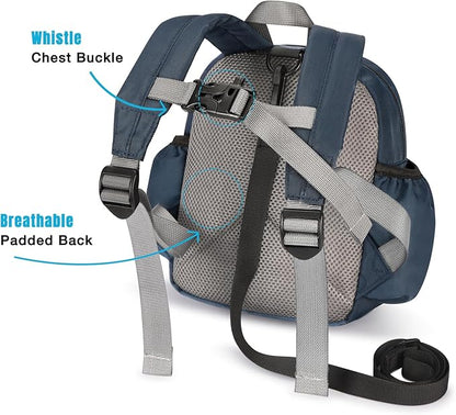STEAMEDBUN Backpack Leash for Toddlers 1-3: Baby Backpack with Leash for Boys Girls - Anti-Lost Harness for Walking