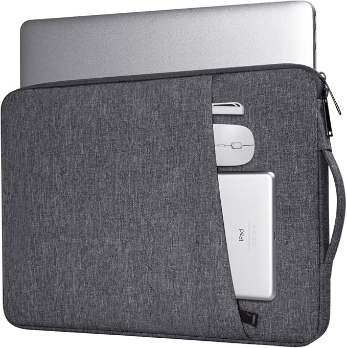 17 17.3 Inch Laptop Sleeve Case Bag for ASUS VivoBook Pro 17/ASUS TUF/ROG 17.3, HP Pavilion 17/ HP Envy, Dell Inspiron 17, Protective Waterproof Carrying Travel Case(Space Grey)