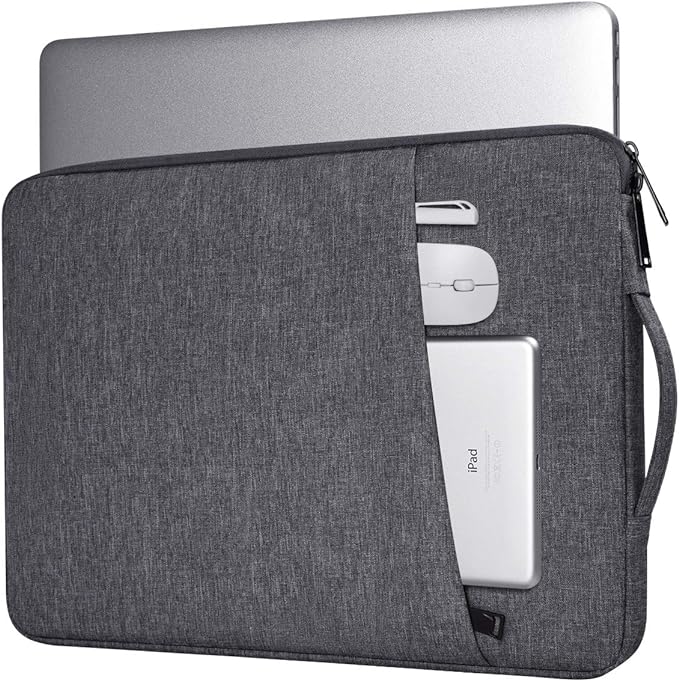 14 Inch Laptop Sleeve Case for Acer Chromebook 314/ Plus/Aspire Go, HP Chromebook 14, ASUS Lenovo Dell Carrying Bag, Space Grey
