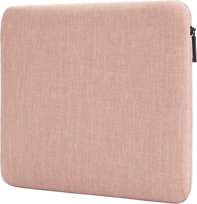Incase 13-inch Laptop Carry Zip Sleeve - Sea Blue, Polyester, Protecting Laptops During Travel or Transport, Cover for Laptops (Blush Pink)