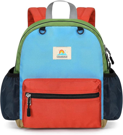 STEAMEDBUN Toddler Backpack for Boys 2-4: Preschool Kindergarten Backpacks - 12 inch Daycare Backpack
